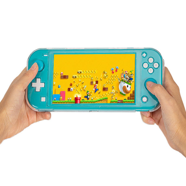 Genomskinligt kristallfodral för Switch Lite, hårt skyddande skal