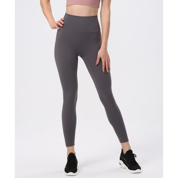 Fit Compression Jooga-housut Power Stretch Treeni Legginsit Korkeavyötäröiset Vatsanohjauksella (XL)