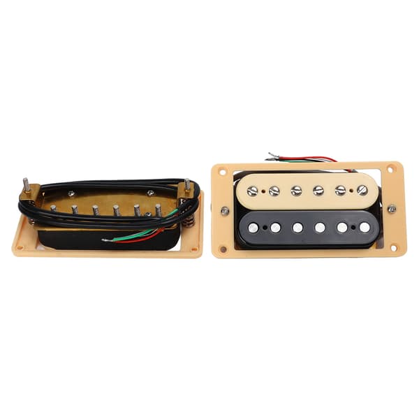 Dubbel spole pickup set plast metall förtrådad 4 kärnor elgitarr tillbehör för utbyte