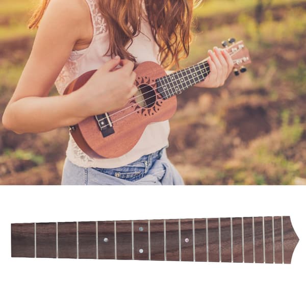 297mm Længde Palisander Gribebræt Udskiftningssæt til 30in Ukulele