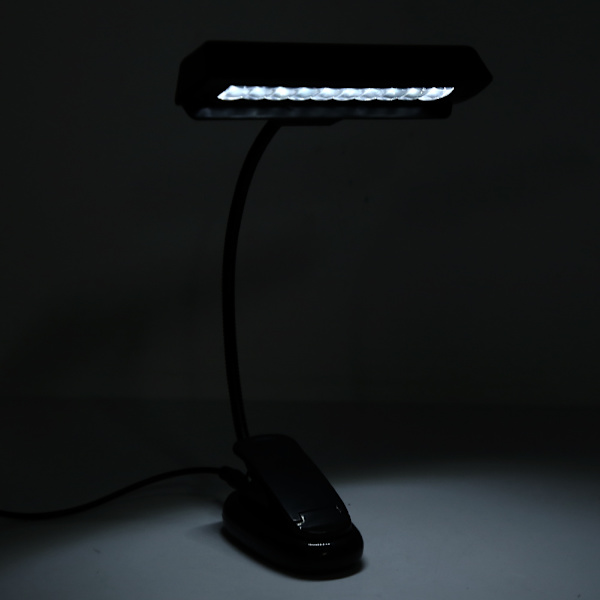 USB-liitäntäinen nuottitelineen valo, joustava kaulan, kannettava lukulampun LED-valo
