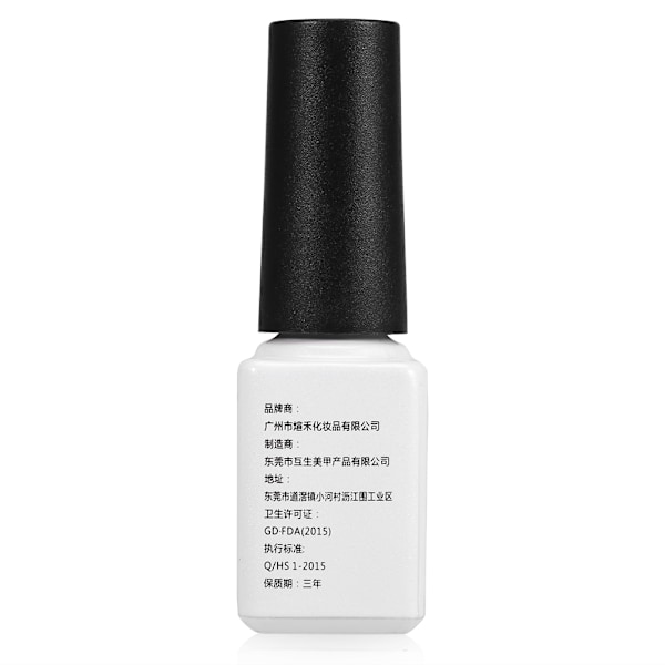 6 ml No Wipe Top Coat Langvarig Base Coat Negle UV LED Gel Polish Lak