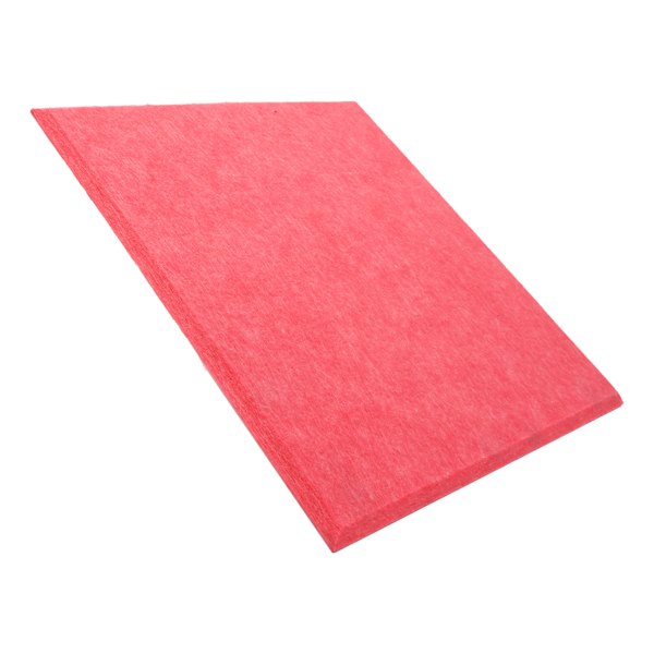 6 stk. Akustisk absorptionspanel Fortykket Reducer Reverb Lydisolerende Polstring Absorber (Pink)