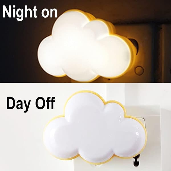 Sensor LED nattlys Plug-in nattlys for barn voksne drøm seng lampe vegg sky nattlys