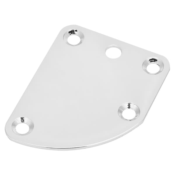 5-håls halsbricka för ST elgitarr Deluxe Style DIY-ersättningsdelar (silver)