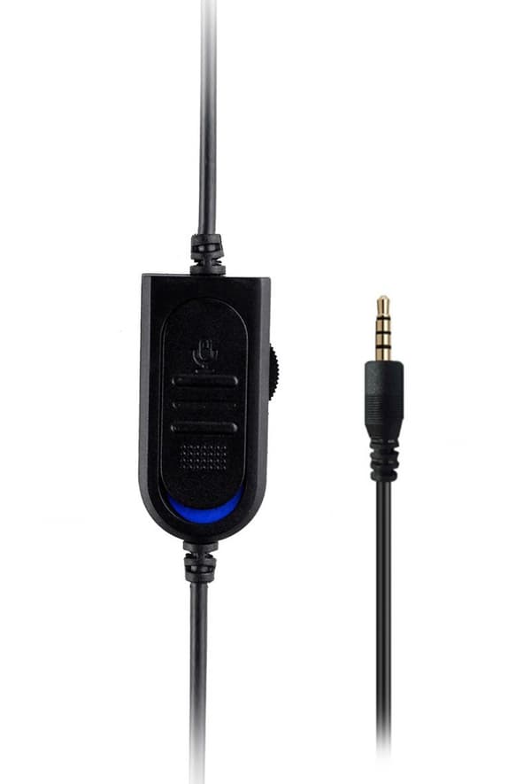 Trådbundet spelheadset för PC PS4 PS5 Xbox One hörlurar med brusreducerande mikrofon, bas, 3,5 mm bärbar dator headset, Nintendo Switch/ps