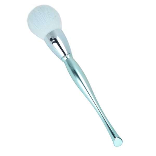 Bærbar enkelt makeup børste fluffy blush børste blød manicure støvfjernelse børste