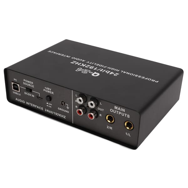 USB Live lydkort digital miksing live datamaskininnspilling USB eksternt lydkort for direktesending for OS X for IOS