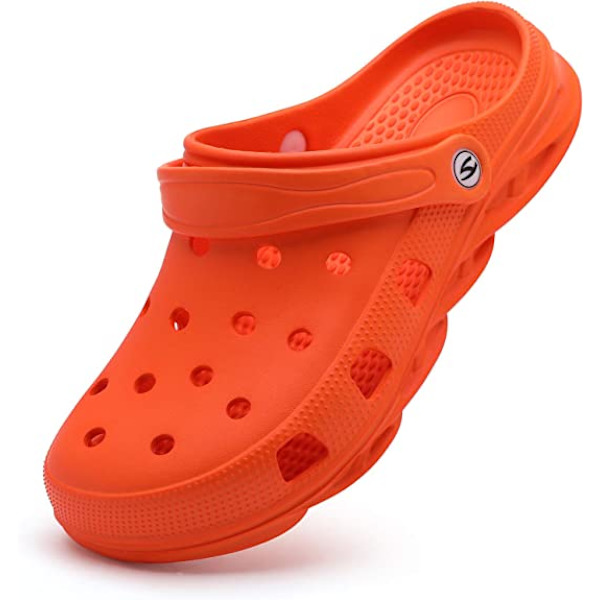 Havehavesko til mænd og kvinder (orange)