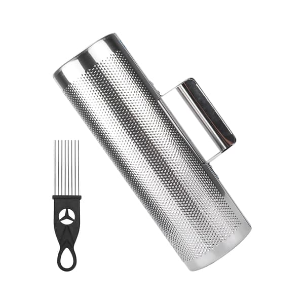 Guiro Set Vintage Shaker Percussion Instrument Rivet Handle Structure with Scraper Maracas