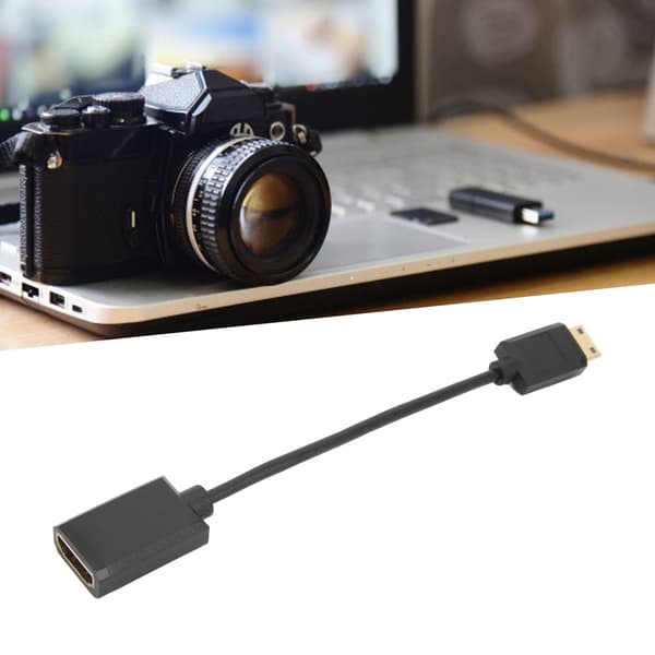 15 cm 4K 60Hz High Definition Multimedia Interface Kabel Mini Han til Hun Tilslutningskabel til Kamera Tablet Projektor Bærbar Computer