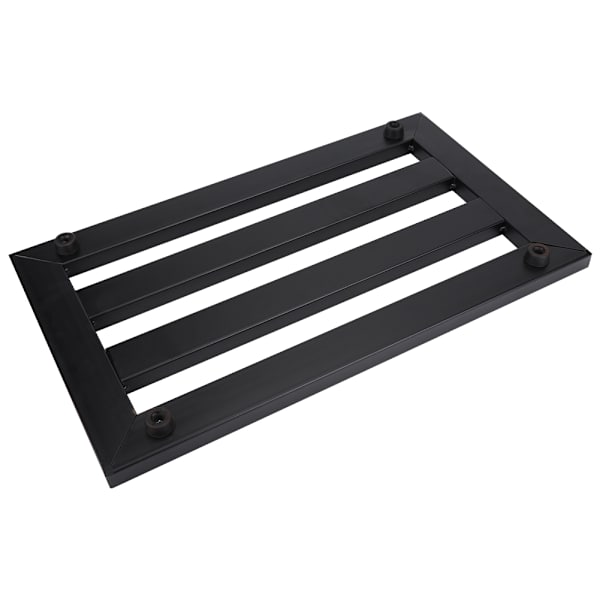 47x27cm Elektrisk gitarr effektpedalbräda med kardborreband slips instrumenttillbehör