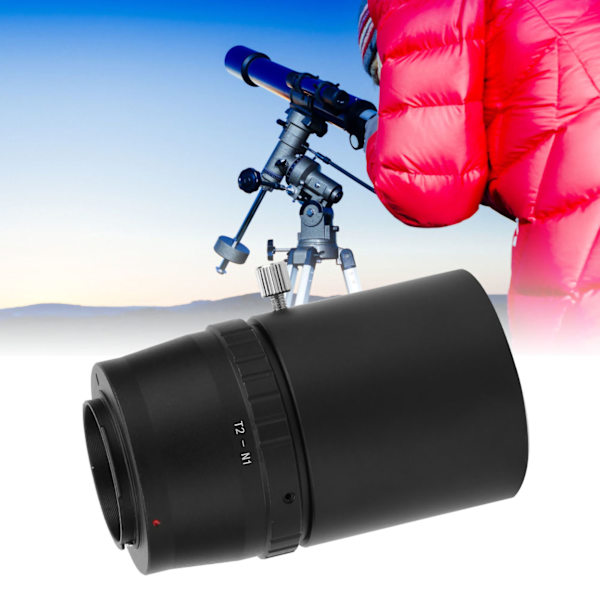 SCT-2 tum till T-fäste ring M42*0.75 astronomiskt teleskopadapter för Nikon Canon Sony Fujifilm Olympus Samsung spegellös kamera(N1 )