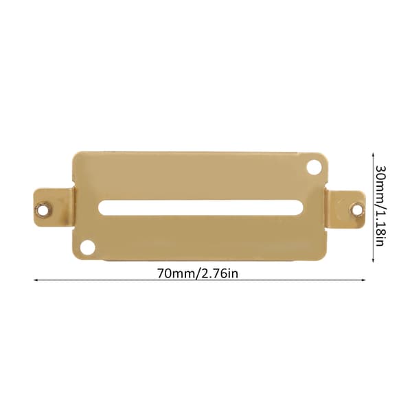 2 st 70*30mm mässing pickup basplatta basplatta för elektrisk gitarr musikinstrument tillbehör
