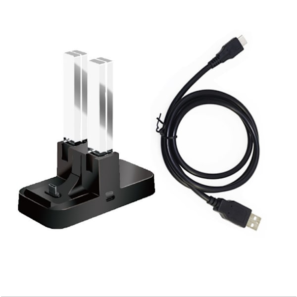 Switch liten handtag färgglad fyra laddare + PRO handtag laddare Switch ljus kolumn laddare laddare TNS-879