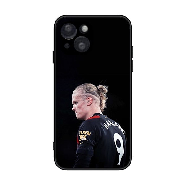 Man City FC Erling Haaland 2022/23 Första Laget Mjukt Gel Skal Kompatibelt Med iPhone 13 Pro