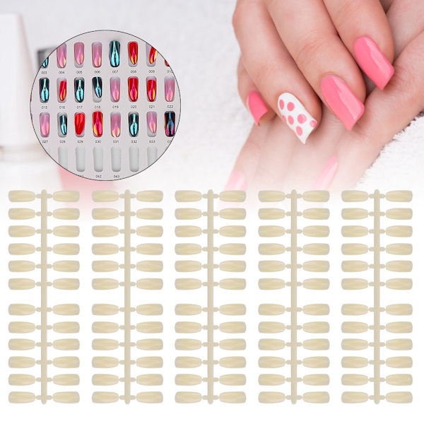 Professionel 120 farver neglekunst farvekort neglelak gel farve display bog manicure værktøj 02#