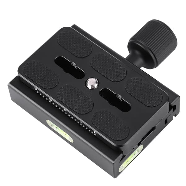 Bærbar Universal Kamera Quick Release Plade Adapter Monteringsskrue til Stativ Monopod