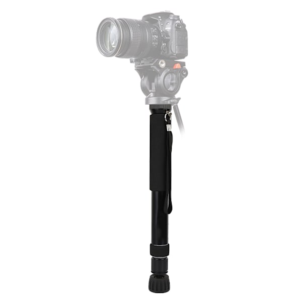 Bärbar justerbar handhållen monopod i aluminiumlegering för DSLR-kamera, telefon, videoförlängningsstång