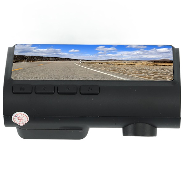 Dubbel Dash Cam 3,3 tum WiFi 1080P HD Smart Loop Recording Dashboard Driving Recorder för bil
