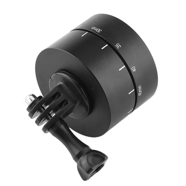 360° 60 minutter roterende stativ for tidsforløp, stabilisator stativadapter for Gopro iPhone