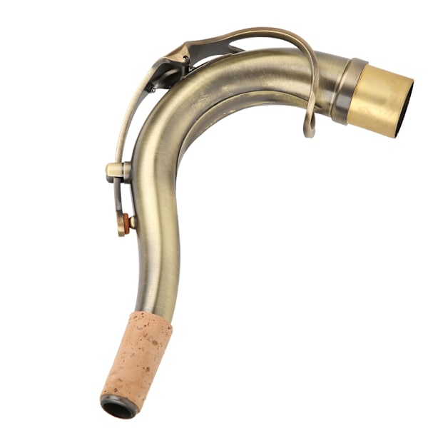 Saxofon Hals Musik Tilbehør Blå Antik Lak Overflade Messing til Tenorsax