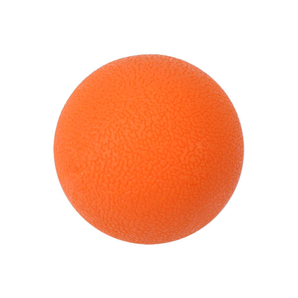 6,5 cm Bärbar Jordnöts Dubbel Lacrosse Boll Rörlighet Myofascial Muskelavslappning Massageverktyg Orange