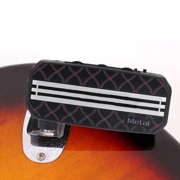 JOYO JA-03 Mini Bärbar Uppladdningsbar Elgitarr Plug Hörlursförstärkare