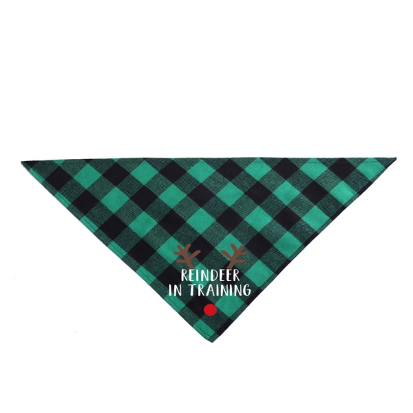 VINTURBLE Husdjur Saliv Handduk Jul Stil Husdjur Triangel Scarf Jul Present Till Husdjur-Saliv Handduk