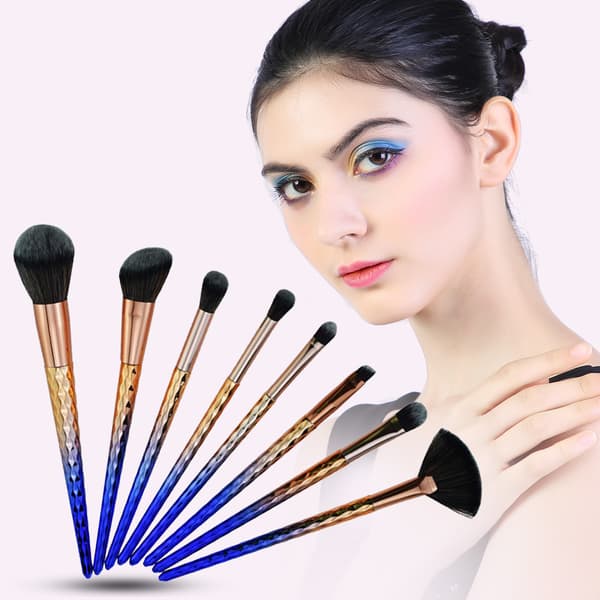 Luksuriøs Professionel Makeup Pensel Design Blød Ansigts Pudder Foundation Blush