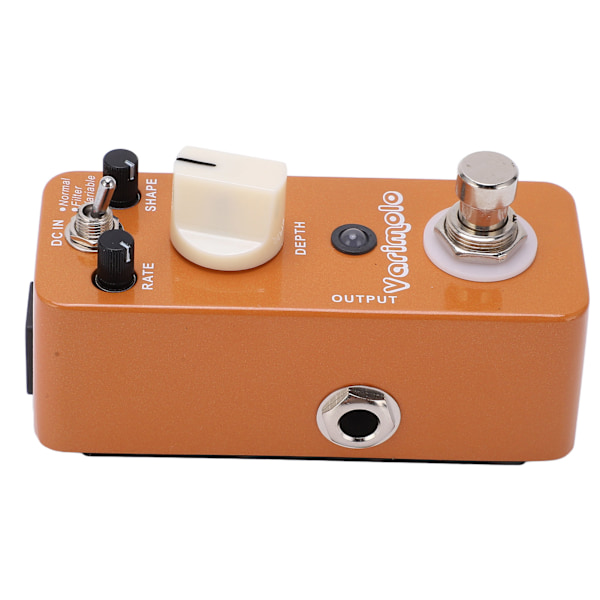 Effektpedal Varimolo Digital Tremolo Single 3 Modes Justerbart Instrument Tilbehør