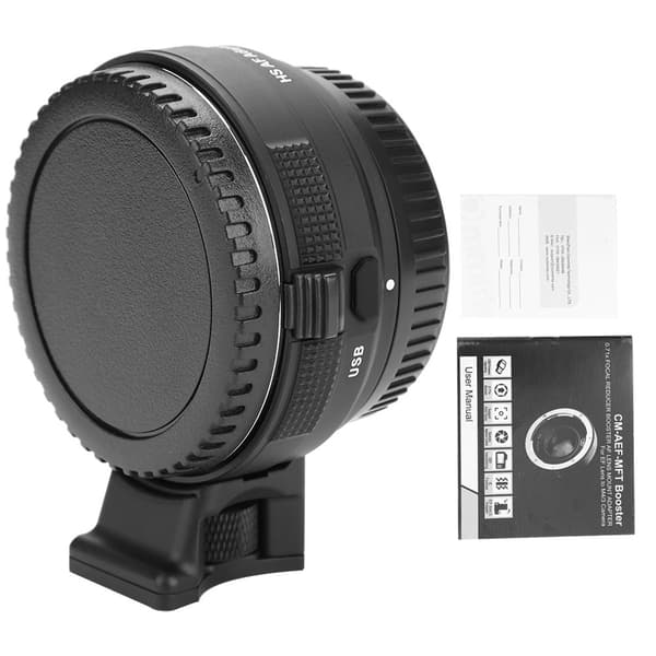 Commlite CM-EF-E HS Autofokus Linseadapter til Canon EF/EF-S Linser til Sony E Kameraer