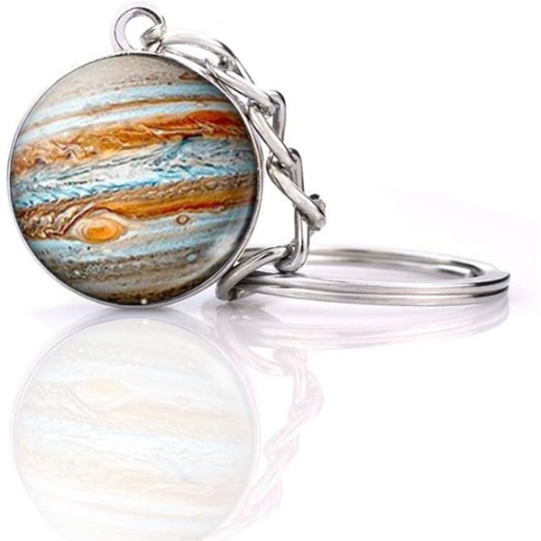 Solar System Planet keychain Accessories Pendant Glow In The Dark, Jupiter