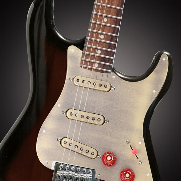 Hållbar SSS ALNICO V Magnet Pickup Loaded Pickguard för ST Style Elektrisk Gitarr