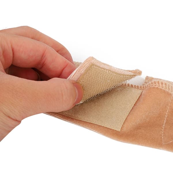 Flexibelt justerbart perukgrepp Sjal Huvudhår Band Peruktillbehör (Beige)