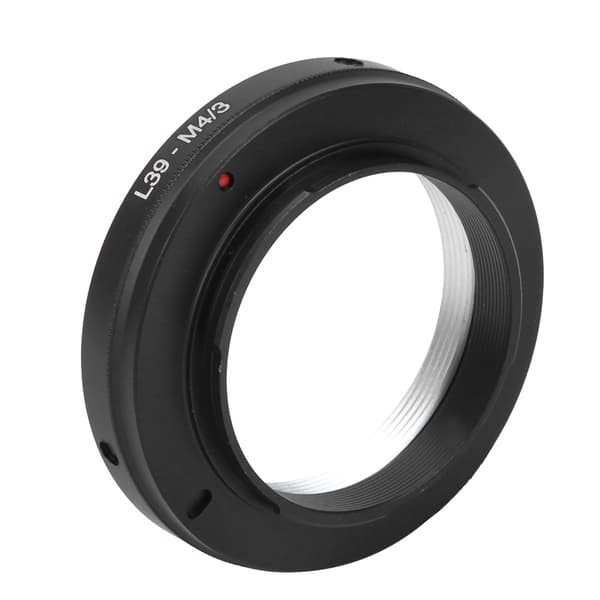L39-M4/3 aluminiumlegeringsadapterring til Leica L39-objektiv til M4/3-kamera