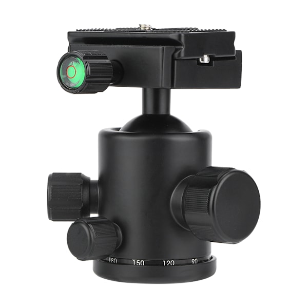 VBESTLIFE Aluminiumlegering Mini Tripod Kulledhuvudfäste Stativ med Snabbladdningsplatta