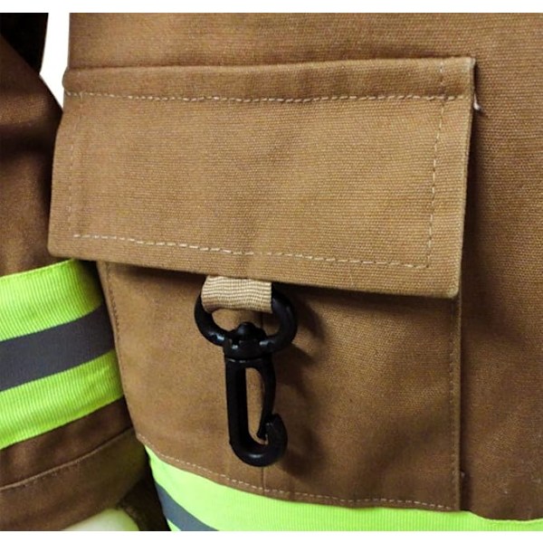 Brandkårsövning dräkt Brandman stridsdräkt kostym liten brandman brandkårsövning 140cm