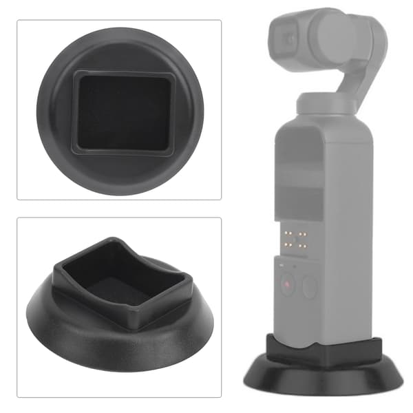 Sunnylife Stöd Bas Selfie Stabilisera Basfäste Tillbehör för OSMO POCKET Svart