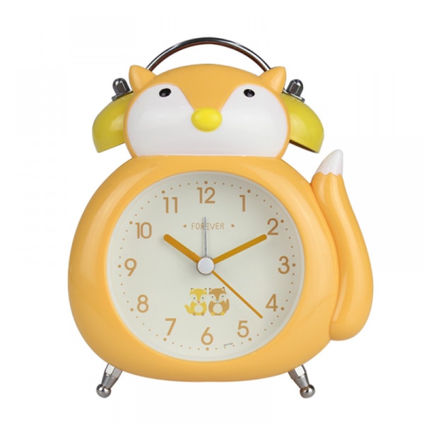 SAYTAY Bedroom Alarm Clock, Fox Alarm Clock , Student Home Decoration Desktop Clock