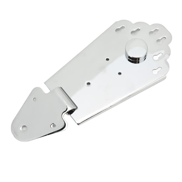 Jazz Gitarrstall Metall Fläktform Jazz Gitarrstall Ersättning för Semi Hollow Elgitarr TillbehörSilver