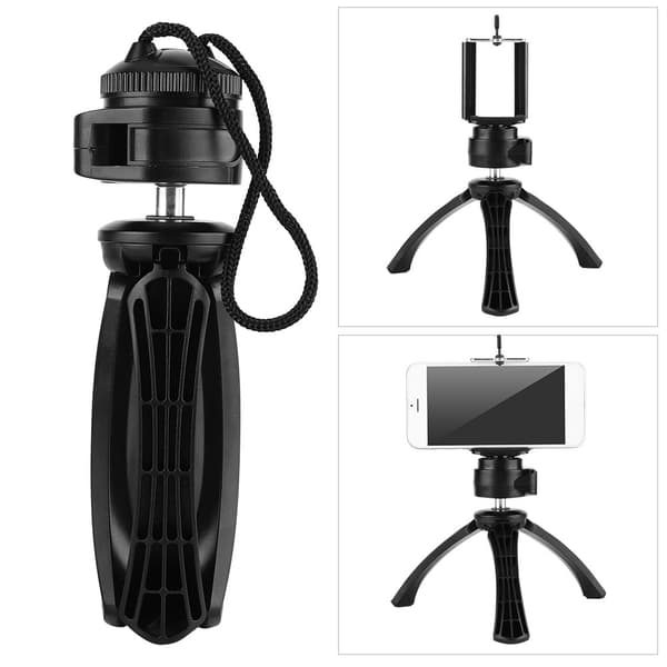 Desktop Mini Tripod Stand Holder til Smartphone Kamera
