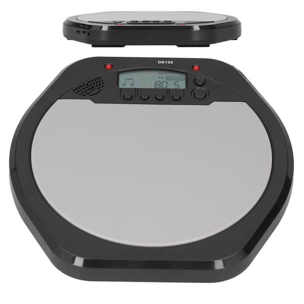 8in Tromme Metronom Digital LCD Analog Elektronisk Percussion Beat Rhythm Trainer med USB-kabel