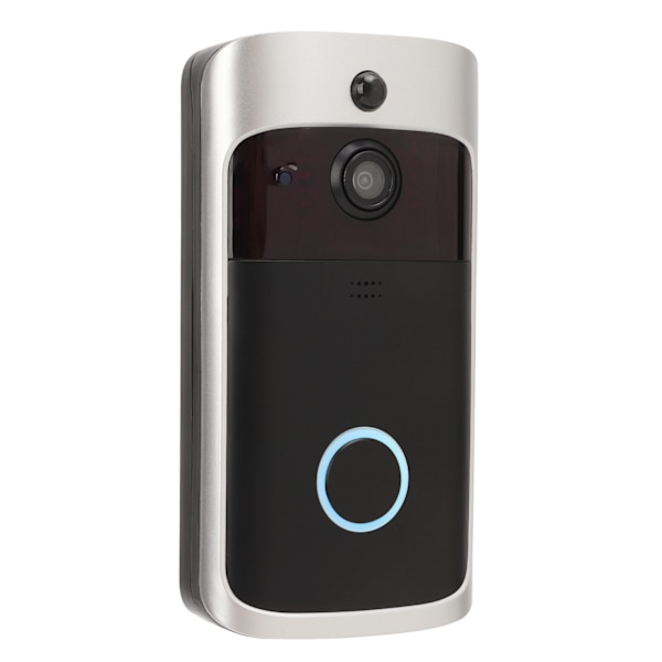 Video Dörrklocka Intelligent WiFi 720P Kamera Nattvision Fjärr Visuell Intercom Dörrklocka för Hem