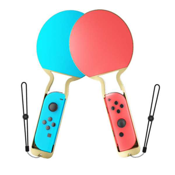 Bordtennisracket för Nintendo Switch Mario Tennis Aces Switch Grip Kompatibel med Nintendo Switch och Switch OLED Joy-Con