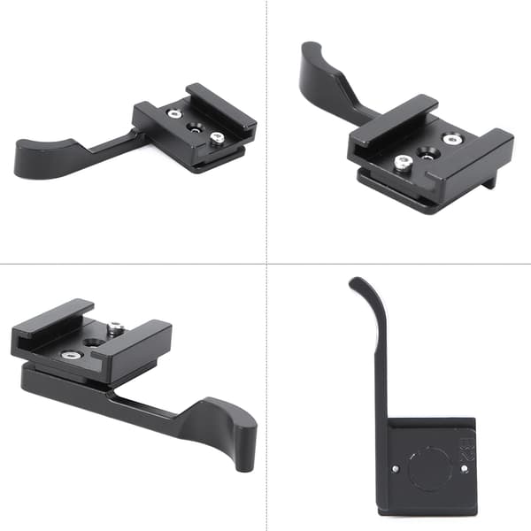 Spegelreflexkamera Universell Aluminiumlegering Blixtsko Tumgrepp för Sony