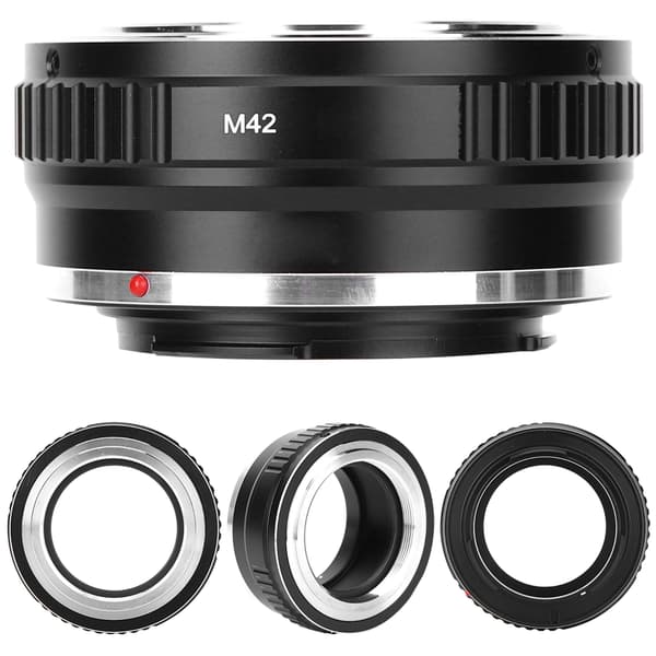 Fikaz adapterring til M42-objektiv, der passer til Canon EOS M-seriens spejlløse kamera