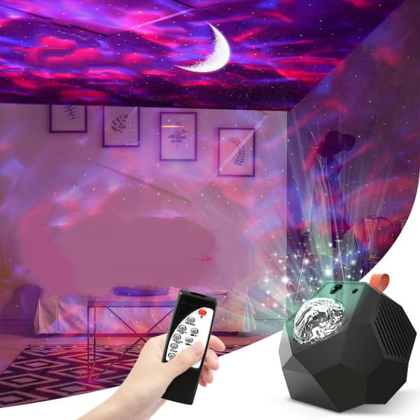Aurora Galaxy Starry Projector Julgåvor Ocean Wave Projection Star