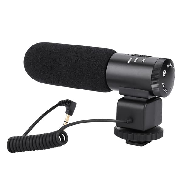 Mcoplus MIC-03 Digital 3,5 mm DV-videokamera stereo mikrofon