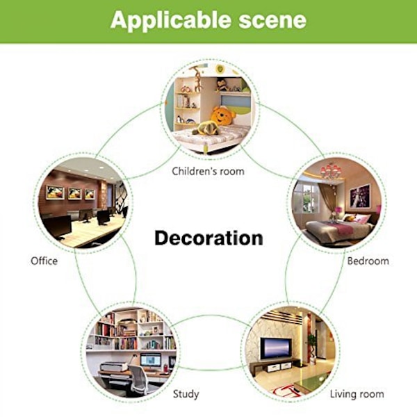 JUSTUP Hands 3D Illusion Nattljus 16 Färger Ändra Touch Fjärrkontroll Heminredning LED Jul Födelsedagspresent (Stil W)